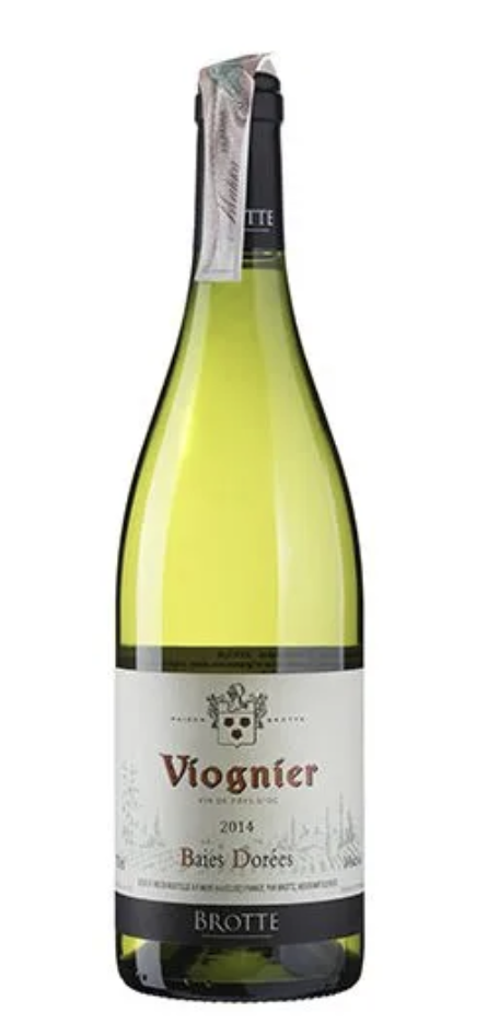 Вино Brotte Віоньє Бе Доріс сух/біл 13,5% 0,75л Фр